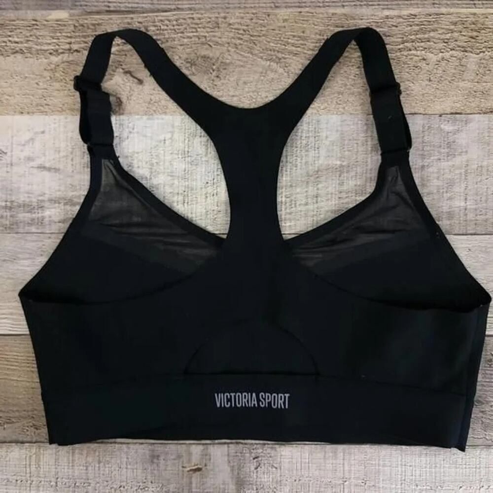 Victoria's Secret Black Racerback Sports Bra S - Picture 5 of 10